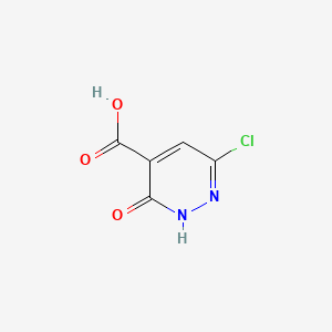 molecular formula C5H3ClN2O3 B1583120 6-氯-3-羟基吡啶二氮杂卓-4-羧酸 CAS No. 50681-26-0