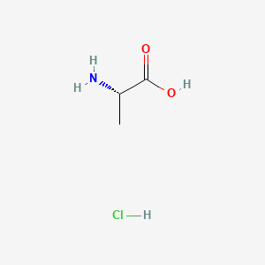 molecular formula C3H8ClNO2 B1583126 L-丙氨酸盐酸盐 CAS No. 6003-05-0