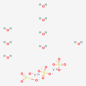 molecular formula H16O20S3Y2 B1583128 硫酸钇(III)八水合物 CAS No. 7446-33-5