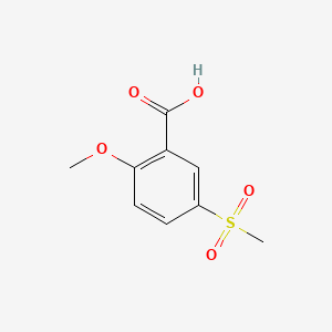 B1583143 2-Methoxy-5-(methylsulfonyl)benzoic acid CAS No. 50390-76-6