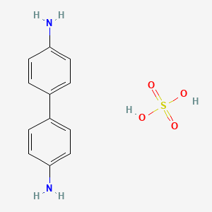 molecular formula C12H14N2O4S B1583149 联苯胺硫酸盐 CAS No. 531-86-2