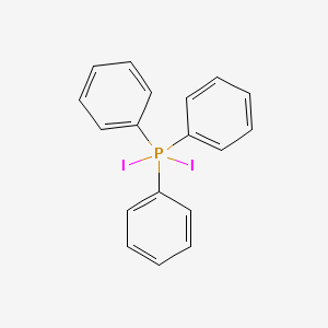 molecular formula C18H15I2P B1583159 二碘三苯基膦 CAS No. 6396-07-2