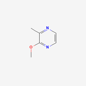 molecular formula C6H8N2O B1583162 2-甲氧基-3-甲基吡嗪 CAS No. 2847-30-5