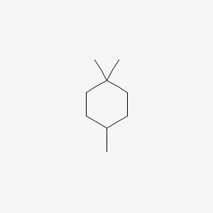 molecular formula C9H18 B1583164 1,1,4-三甲基环己烷 CAS No. 7094-27-1