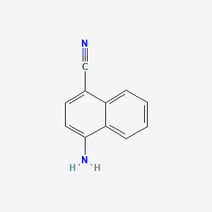 molecular formula C11H8N2 B1583176 4-氨基-1-萘甲腈 CAS No. 58728-64-6