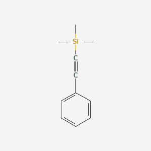 molecular formula C11H14Si B1583190 1-苯基-2-(三甲基硅基)乙炔 CAS No. 2170-06-1