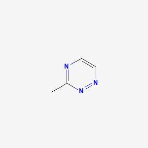 B1583200 3-Methyl-1,2,4-triazine CAS No. 24108-33-6