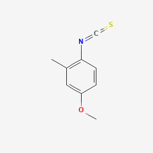molecular formula C9H9NOS B1583201 4-甲氧基-2-甲基苯基异硫氰酸酯 CAS No. 40046-28-4