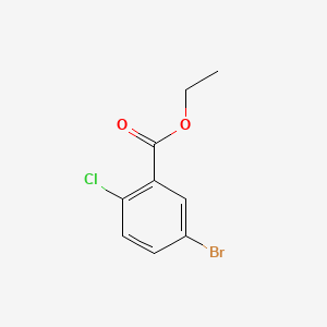 molecular formula C9H8BrClO2 B1583205 5-溴-2-氯苯甲酸乙酯 CAS No. 76008-73-6
