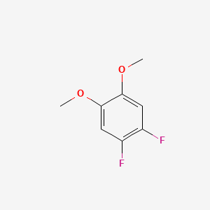 molecular formula C8H8F2O2 B1583206 1,2-ジフルオロ-4,5-ジメトキシベンゼン CAS No. 203059-80-7