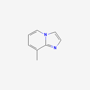 molecular formula C8H8N2 B1583224 8-甲基咪唑并[1,2-a]吡啶 CAS No. 874-10-2