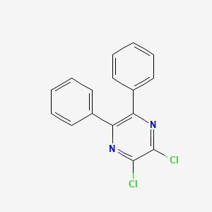 molecular formula C16H10Cl2N2 B1583236 2,3-二氯-5,6-二苯基吡嗪 CAS No. 57038-62-7