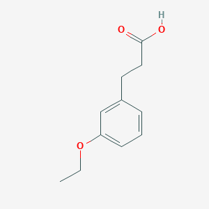 molecular formula C11H14O3 B1583244 3-(3-乙氧基苯基)丙酸 CAS No. 28945-89-3