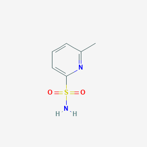 molecular formula C6H8N2O2S B1583246 6-甲基吡啶-2-磺酰胺 CAS No. 65938-76-3