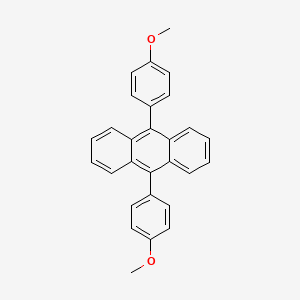 molecular formula C28H22O2 B1583249 9,10-双(4-甲氧基苯基)蒽 CAS No. 24672-76-2