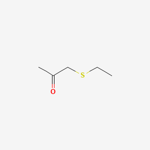 molecular formula C5H10OS B1583251 (乙硫基)丙酮 CAS No. 20996-62-7