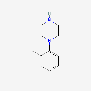 molecular formula C11H16N2 B1583260 1-(2-甲基苯基)哌嗪 CAS No. 39512-51-1