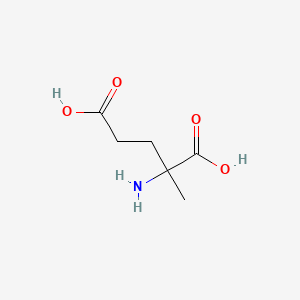 molecular formula C6H11NO4 B1583270 DL-2-甲基谷氨酸 CAS No. 71-90-9