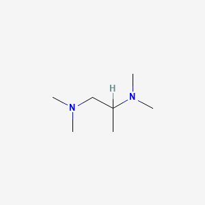 molecular formula C7H18N2 B1583274 1,2-Propanediamine, N,N,N',N'-tetramethyl- CAS No. 1822-45-3