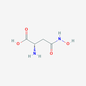 molecular formula C4H8N2O4 B158330 N-羟基-L-天冬氨酸 CAS No. 1955-68-6