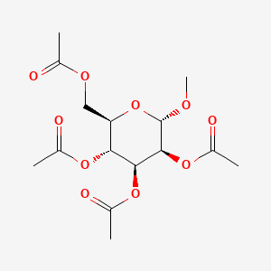 B1583307 Methyl tetra-O-acetyl-alpha-D-mannopyranoside CAS No. 5019-24-9