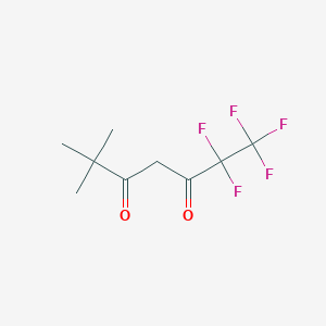 B1583338 1,1,1,2,2-Pentafluoro-6,6-dimethylheptane-3,5-dione CAS No. 2145-68-8