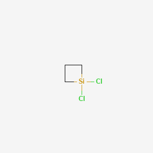 molecular formula C3H6Cl2Si B1583342 1,1-二氯硅环丁烷 CAS No. 2351-33-9