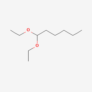 molecular formula C10H22O2 B1583345 1,1-二乙氧基己烷 CAS No. 3658-93-3