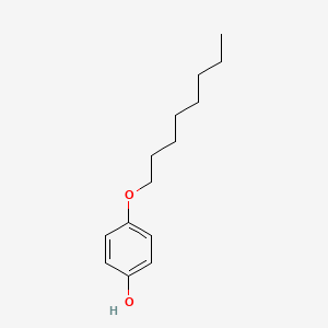 molecular formula C14H22O2 B1583347 4-(辛氧基)苯酚 CAS No. 3780-50-5