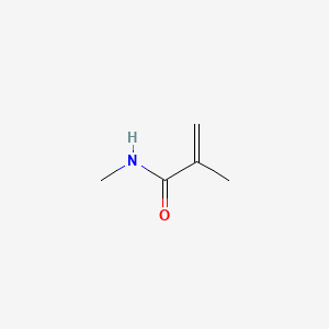 molecular formula C5H9NO B1583348 N-甲基甲基丙烯酰胺 CAS No. 3887-02-3