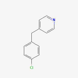 B1583355 4-(4-Chlorobenzyl)pyridine CAS No. 4409-11-4