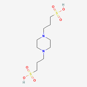 molecular formula C10H22N2O6S2 B1583367 1,4-哌嗪二丙烷磺酸 CAS No. 5625-56-9