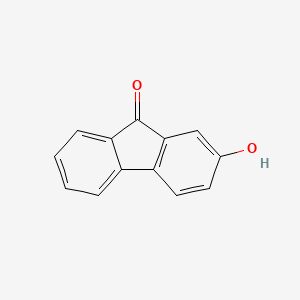 molecular formula C13H8O2 B1583378 2-羟基-9-芴酮 CAS No. 6949-73-1