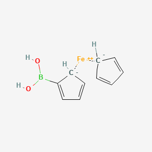 B1583389 Ferrocenemetaboric acid CAS No. 12152-94-2