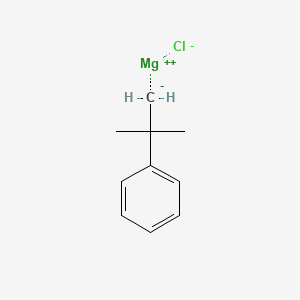molecular formula C10H13ClMg B1583393 氯化镁(2-甲基-2-苯丙基)- CAS No. 35293-35-7