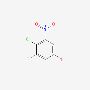 molecular formula C6H2ClF2NO2 B1583395 2-氯-3,5-二氟硝基苯 CAS No. 36556-59-9