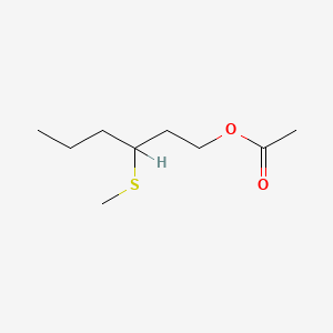 molecular formula C9H18O2S B1583398 3-(甲硫基)己酸乙酯 CAS No. 51755-85-2