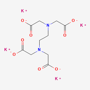 molecular formula C10H12K4N2O8 B1583400 乙二胺四乙酸四钾 CAS No. 5964-35-2