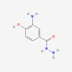 B1583459 3-Amino-4-hydroxybenzohydrazide CAS No. 7450-57-9