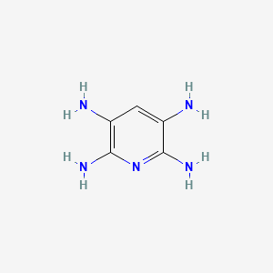 molecular formula C5H9N5 B1583460 吡啶-2,3,5,6-四胺 CAS No. 38926-45-3
