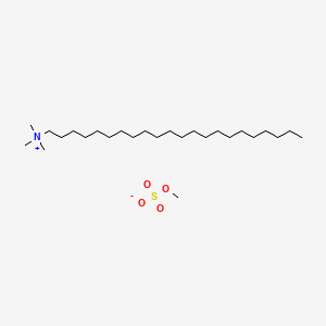 molecular formula C26H57NO4S B1583473 山嵛三甲基氯化铵 CAS No. 81646-13-1