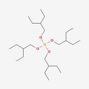 molecular formula C24H52O4Si B1583479 Tetrakis(2-ethylbutoxy)silane CAS No. 78-13-7