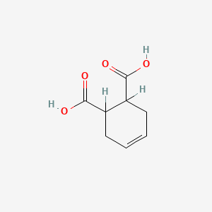 molecular formula C8H10O4 B1583482 环己-4-烯-1,2-二羧酸 CAS No. 88-98-2