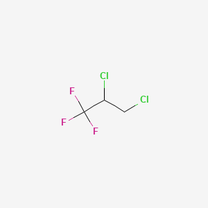 molecular formula C3H3Cl2F3 B1583484 2,3-二氯-1,1,1-三氟丙烷 CAS No. 338-75-0