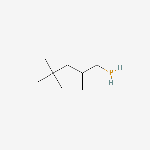 molecular formula C8H19P B1583508 膦，(2,4,4-三甲基戊基)- CAS No. 82164-75-8