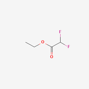 molecular formula C4H6F2O2 B1583515 二氟乙酸乙酯 CAS No. 454-31-9