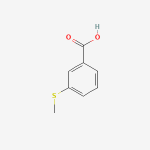 molecular formula C8H8O2S B1583534 3-(甲硫基)苯甲酸 CAS No. 825-99-0