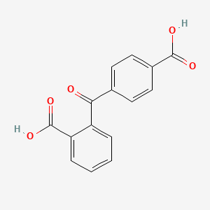 molecular formula C15H10O5 B1583535 2-(4-羧基苯甲酰)苯甲酸 CAS No. 85-58-5