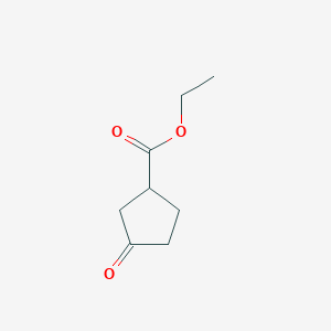 molecular formula C8H12O3 B1583539 Ethyl 3-oxocyclopentanecarboxylate CAS No. 5400-79-3