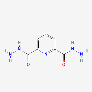 molecular formula C7H9N5O2 B1583541 ピリジン-2,6-ジカルボヒドラジド CAS No. 5112-36-7